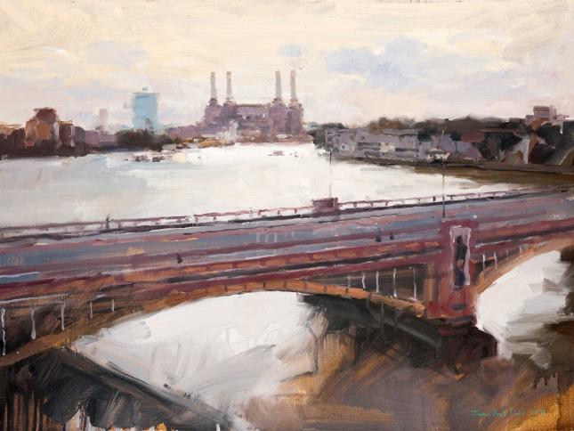 Painting of Battersea Power Station