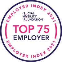 Social Mobility Foundation, Top 75, Social Mobility Employer Index 2021